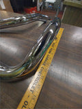 New Chrome Drag Pipes Harley Davidson XL Sportster 1986-2003 Slash Cut