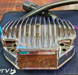 OEM Harley Davidson Chrome Voltage Regulator NOS Dyna Wide Glide FXD 74561-06