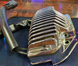 OEM Harley Davidson Chrome Voltage Regulator NOS Dyna Wide Glide FXD 74561-06