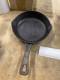 STANSPORT 7 Inch Cast Iron Skillet - Vintage Black Frying Pan Cooking Heat ring