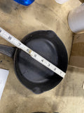 STANSPORT 7 Inch Cast Iron Skillet - Vintage Black Frying Pan Cooking Heat ring