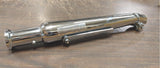 Shorty Muffler Megaphone upswept Style Fit 1-5/8 1-1/2 1970^ Big Twins 80-84011