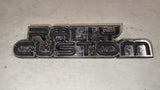 1980's GMC Rally Custom Fender Emblem Vintage Badge 14024770 Metal Van Truck