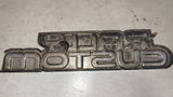 1980's GMC Rally Custom Fender Emblem Vintage Badge 14024770 Metal Van Truck