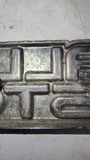 1980's GMC Rally Custom Fender Emblem Vintage Badge 14024770 Metal Van Truck