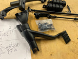 Hard Drive Black Forward Controls Harley Sportster 2004-2013 Iso pegs 883 1200!
