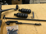 Hard Drive Black Forward Controls Harley Sportster 2004-2013 Iso pegs 883 1200!