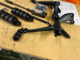 Hard Drive Black Forward Controls Harley Sportster 2004-2013 Iso pegs 883 1200!