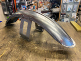 Ribbed Front Fender Harley Softail Wide Glide Chopper Custom FXST 21" wheel 4" W