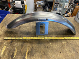 Ribbed Front Fender Harley Softail Wide Glide Chopper Custom FXST 21" wheel 4" W