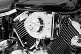 Kuryakyn 8498 Stinger Vented Trap Door Standard Hypercharger Air Cleaner Chrome