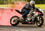 Shinko Smoke Bomb Rear Tire 180/55ZR17 Red GSXR YZF ZX NINJA CBR BUELL Motorcycl