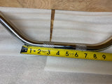 Handlebars Harley 883 1200 1" Low 4" 34" W dimpled Dyna FXR FXD Motorcycle Sport