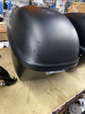 OEM Hard Saddlebags Harley Nostalgia Heritage Softail Fatboy 08^ NOS FLST lock