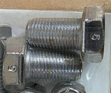 OEM Harley Davidson Chrome Highway Footpeg Mounting Hardware Kit NOS 94140-02