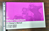 NOS Owners Manual Harley Shovelhead Superglide Low Rider 1976 FX FLH Vintage OEM