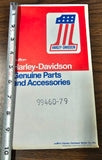 NOS Harley-Davidson 1979 FLH owners manual new vintage OEM Part Number 99460-79