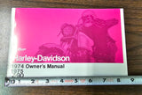 Harley Davidson NOS Aermacchi AMF 1974-1975 Z-90 Owner's Manual