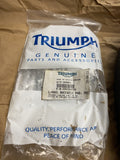 Genuine Triumph A9708239 Longhaul Passenger Backrest Pad Motorcycle Sissbay seat