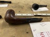 Amellano Rovera Estate Tobacco Pipe Brown Bowl Black Stem Smoking Pipe Vintage