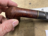 Amellano Rovera Estate Tobacco Pipe Brown Bowl Black Stem Smoking Pipe Vintage