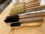 Vtg lot Soft Brushes Dixon Cleaning Watchmaker jeweler Machinist Clock Repair