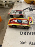 Vintage 1970s AFX Aurora Slot Cars Can Am G Plus Shadow #3 Porche Track control
