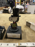 Snoopy Peanuts Charlie Brown Aviva Trophy 1970 Vintage Rare Collectible Top Hat