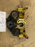 Rear Axle Adjusters Chain Drive conversion Harley Touring Flh Glide 2014^ FLHX