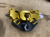 Rear Axle Adjusters Chain Drive conversion Harley Touring Flh Glide 2014^ FLHX