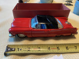 Vtg Bandai Tin Litho Chrysler Imperial Tin Toy Friction Japan Minty Orig Box!
