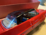 Vtg Bandai Tin Litho Chrysler Imperial Tin Toy Friction Japan Minty Orig Box!