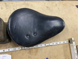 Vtg Solo Bates Seat w P pad Harley Chopper Bobber Triumph bsa Honda Old skool