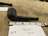 Vintage Coventry England Tobacco Smoking Poker Billiard Pipe Big Ben Sandblasted