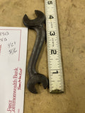 Vtg Billings S-Curved Open End Wrench 3/8"-1/2" Brooklyn NY Tools Mechanic Auto