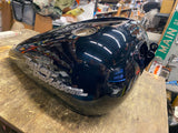 New T/o Gas Fuel Tank Harley Dyna Superglide Low Rider Street Bob Black Emblems!