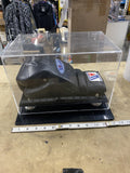 Winning Boxing Glove autographed former heavyweight contender Brian minto Cased