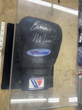Winning Boxing Glove autographed former heavyweight contender Brian minto Cased