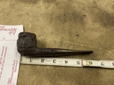 Vintage Tobacco Smoking Pipe Handmade Unique Collectible Pipe Unbranded Briar