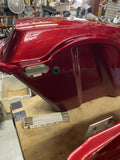 Candy Red Saddlebags Harley Touring FLH 1993-13 Nice Ultra Street road Glide Kin