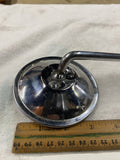 Vintage Harley Chopper Chrome Mirror 4" Clamp-On 8" Stem Motorcycle Panhead BSA