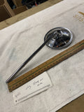 Vintage Harley Chopper Chrome Mirror 4" Clamp-On 8" Stem Motorcycle Panhead BSA