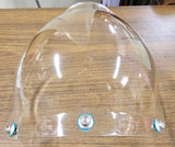 Vintage Bubble Shield Helmet 70's Old School Clear 3/4 helmet Motorcy