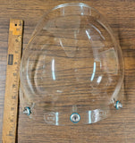 Vintage Bubble Shield Helmet 70's Old School Clear 3/4 helmet Motorcy
