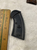 Clerke First revolver grips .22/.32 black russet plastic Panel Vintage