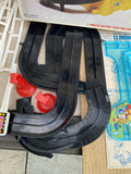 80s Schylling Battery Operated Climbing Stunt Loco Train Set Vtg Toy Game Box