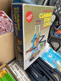 80s Schylling Battery Operated Climbing Stunt Loco Train Set Vtg Toy Game Box