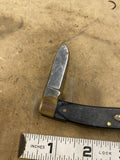 Vintage Craftsman USA. 95066 3-Blade Folding Pocketknife Black Brass Bolsters