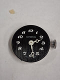 Vtg 1960s Customtime Lucite Cube Pendant Watch Tribe 1 Jewel Mechanical Swiss