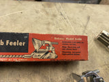 Vtg Sutone Curb Feeler NOS orig box Auto Hot Rod Muscle car acc 50's Old Skool!